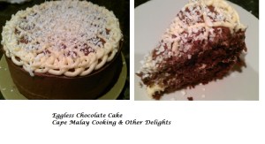 Eggless Choc Cake