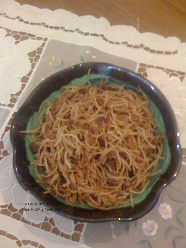 "Geskroeide" Vermicelli