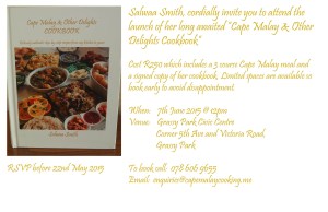 Cookbook Launch