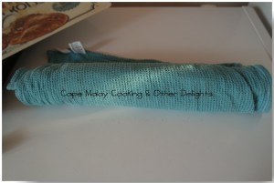 Roll it in the towel