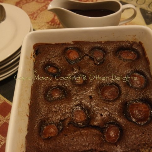 Pear & Chocolate Pudding