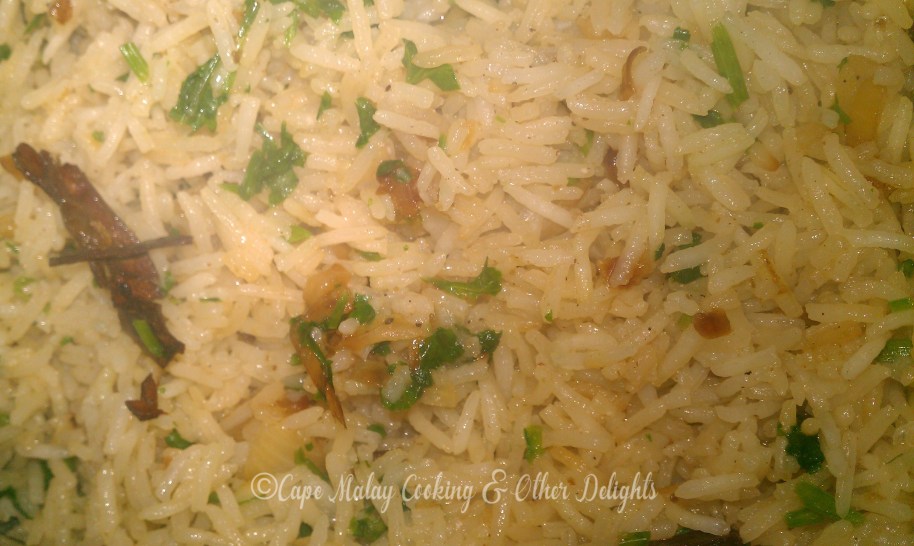 Dhanya / Coriander Rice