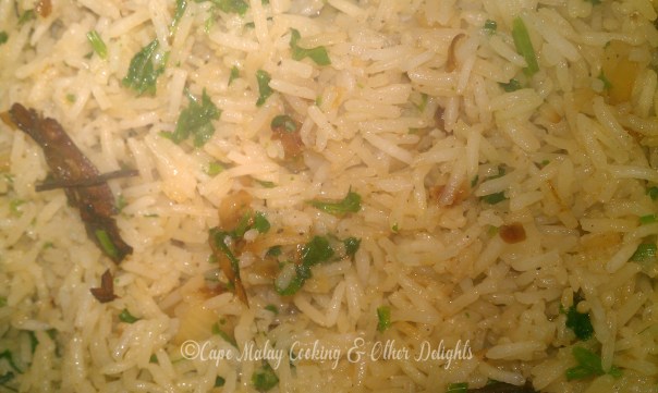 Dhanya / Coriander Rice